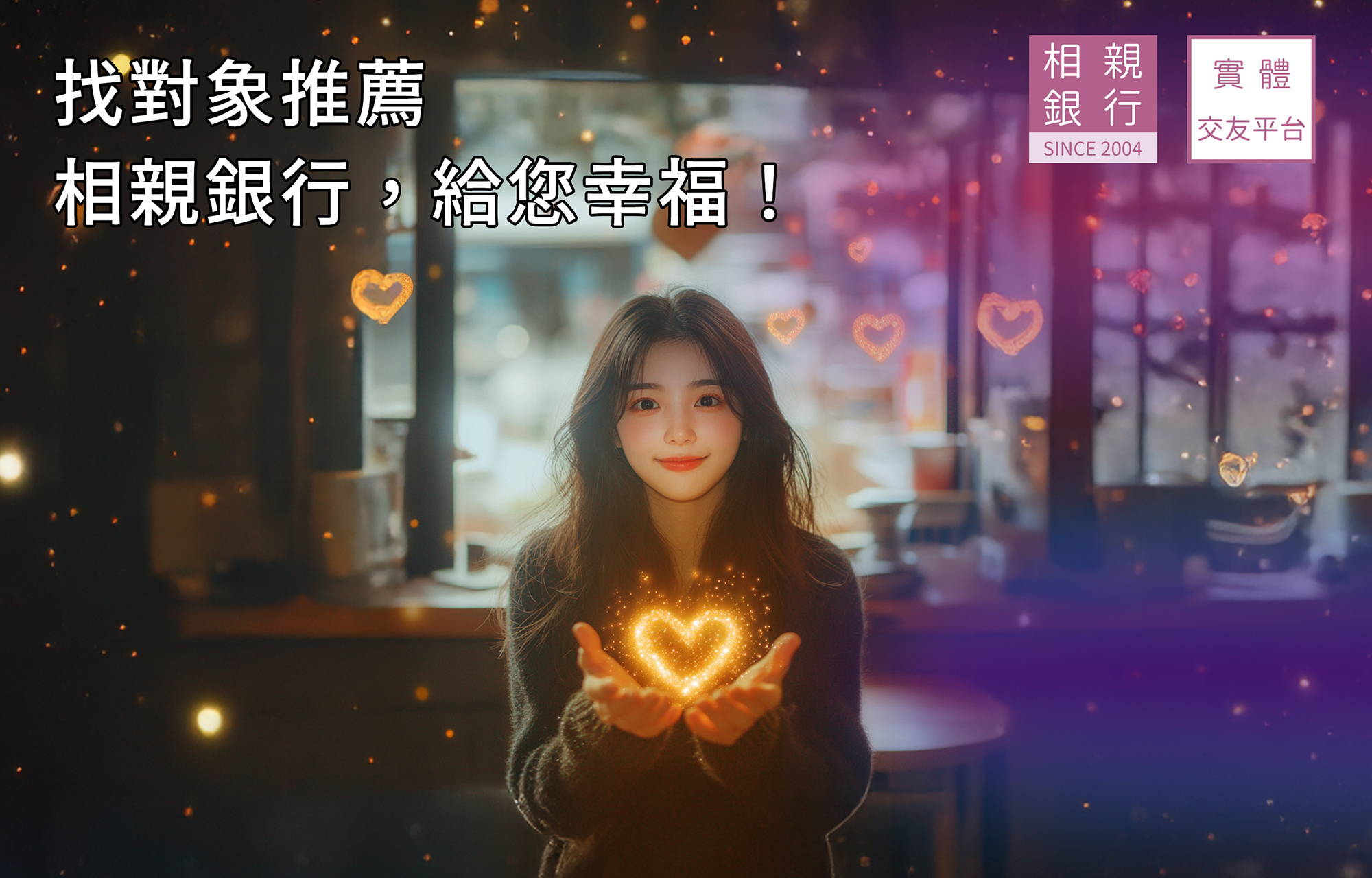 婚友社推薦:相親銀行,給您幸福!